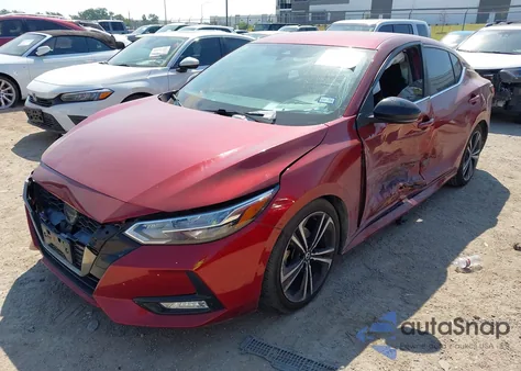 2021 Nissan Sentra Sr z USA, uszkodzony, nr VIN 3N1AB8DV8MY257523